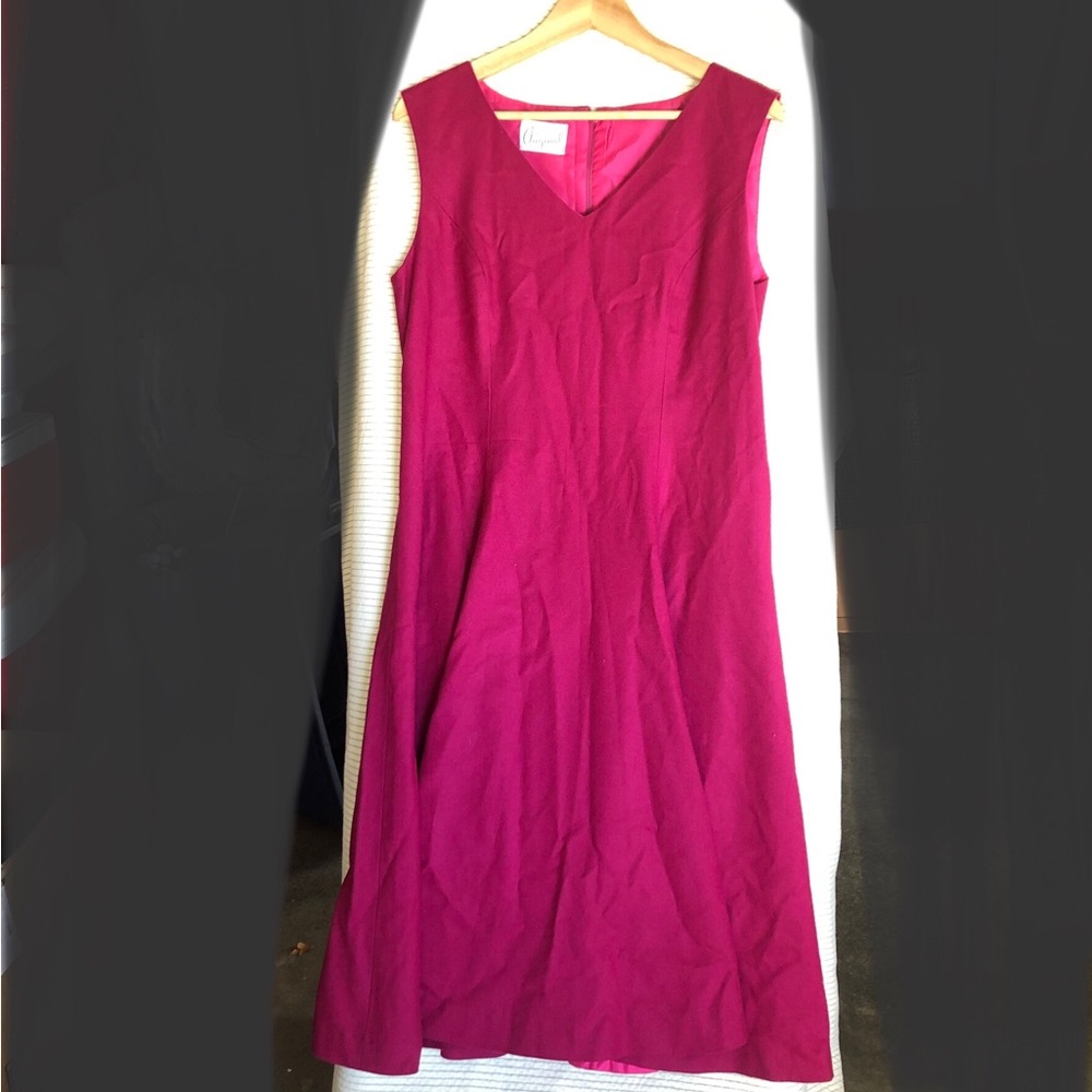 Vintage Wool Dress (lined)